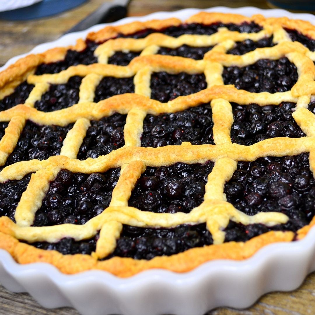 Maine Blueberry Pie New England Recipes