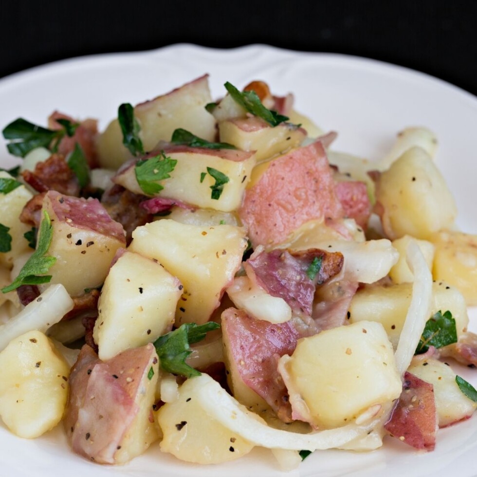 Warm German Potato Salad | New England Recipes